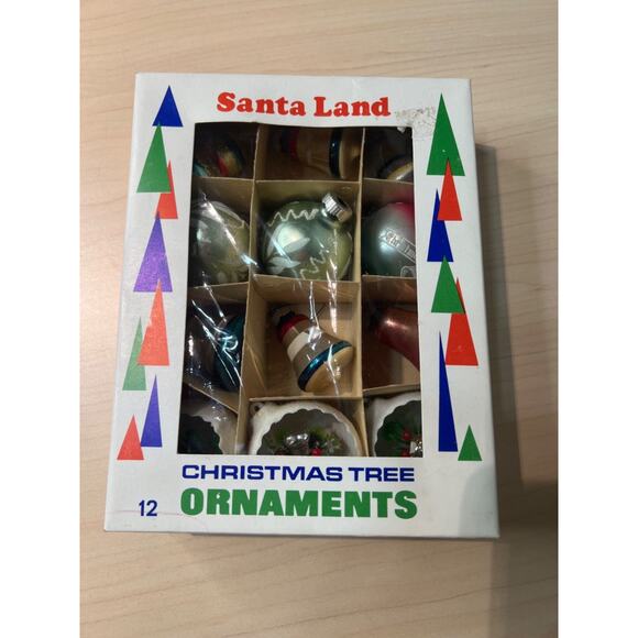 GORGEOUS Commodore Vintage Tree Topper & Shiny Brite Ornaments Bells & more - Picture 9 of 14